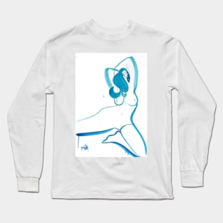 Blue queen Long Sleeve T-Shirt